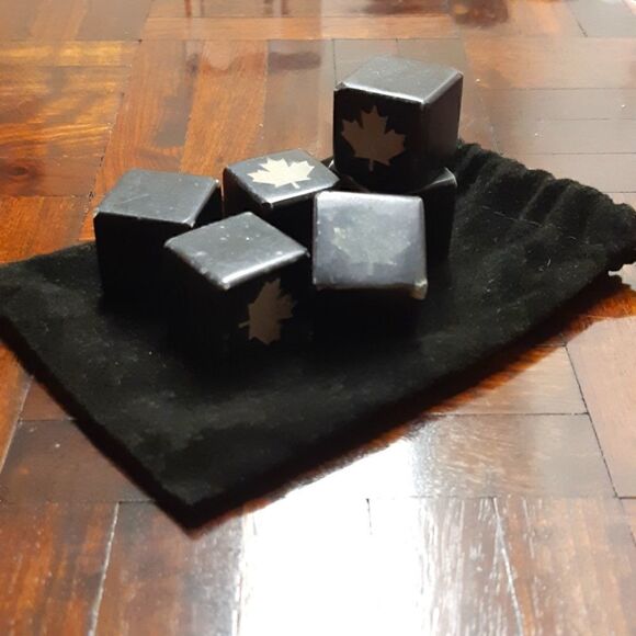 Maple Leaf Whiskey Stones  - Picture 1 of 5